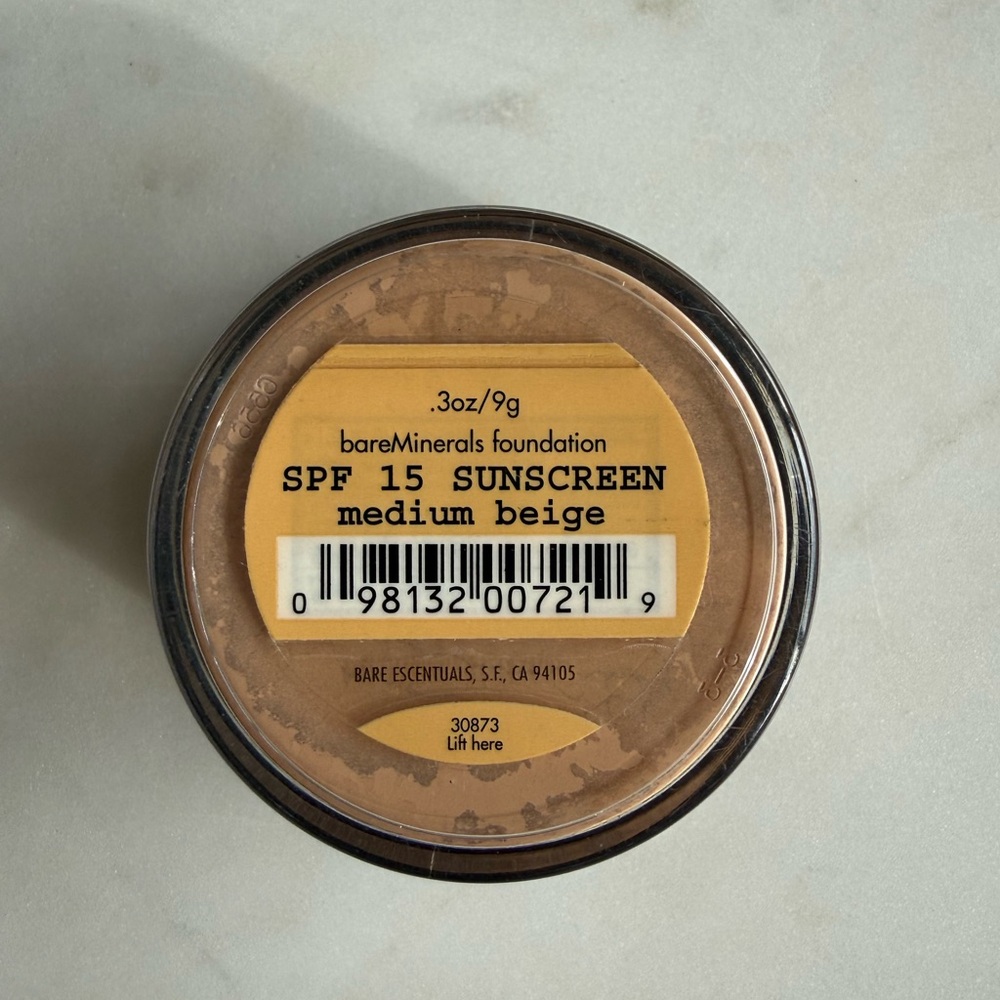 New bareMinerals Original Loose Powder Foundation SPF 15 - Medium Beige